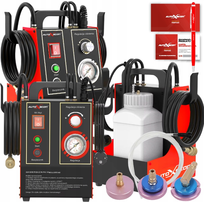 AUTOXSCAN X609PRO urządzenie do odpowietrzania i wymiany płynu hamulcowego - obrazek 4