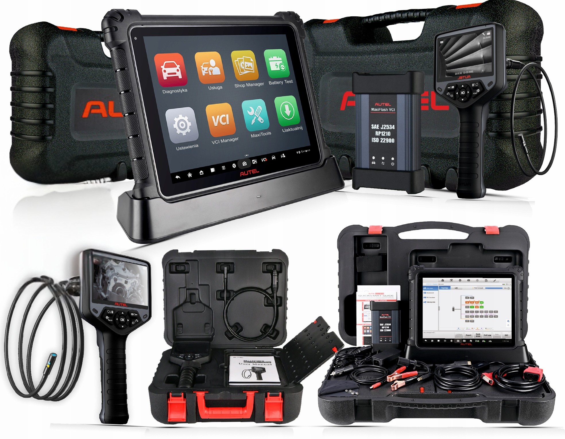 AUTEL MaxiCOM ULTRA LITE + MV480