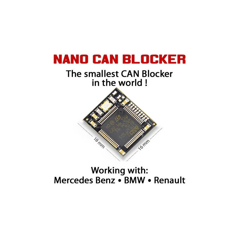 Nano CAN Blocker – Compatible with BMW, Mercedes, and Renault