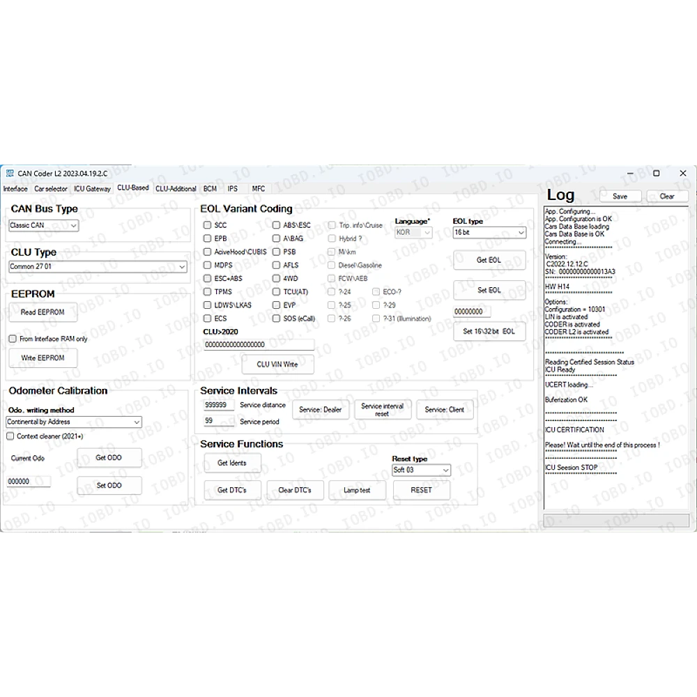 CAN-CODER L2 – License for coding odometer/speedometer for KIA / HYUNDAI / GENESIS - Image 2